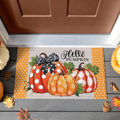 Tapis de souris en relief à motifs de citrouilles