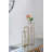 8.5X2.8X15.3 Oversized Pedestal Beaker Vase