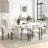 Oval  Double Pedestal Dining Table Sets-747012422-747012431-747012424