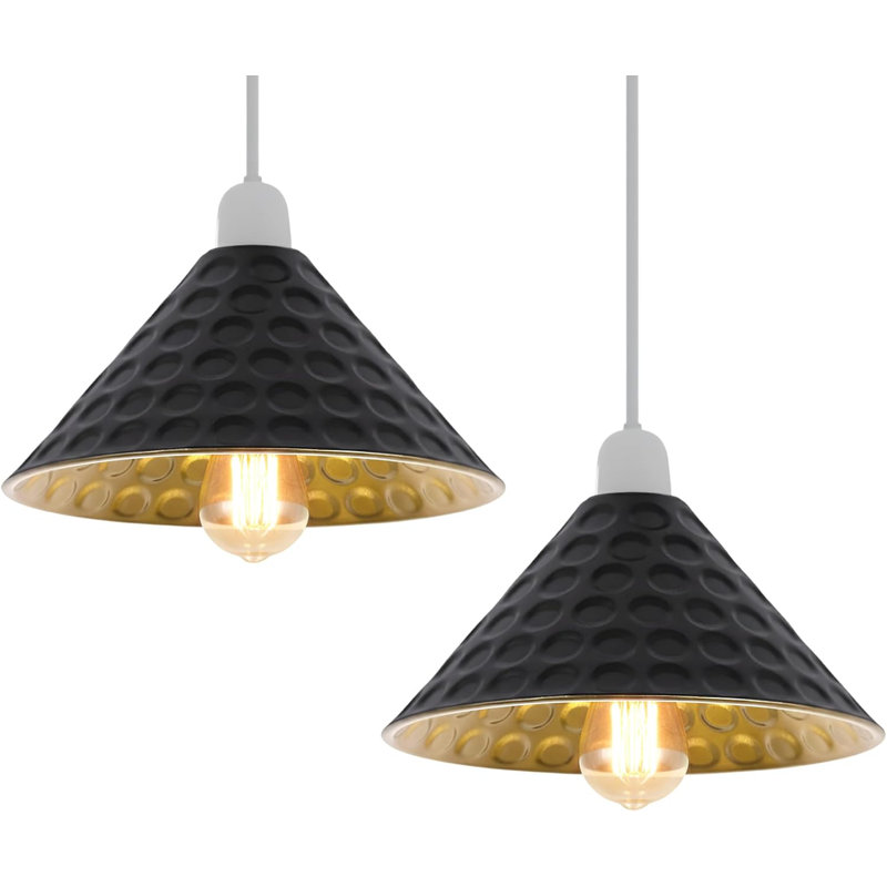 12.5 cm H Cone Lamp Shade ( Screw On )