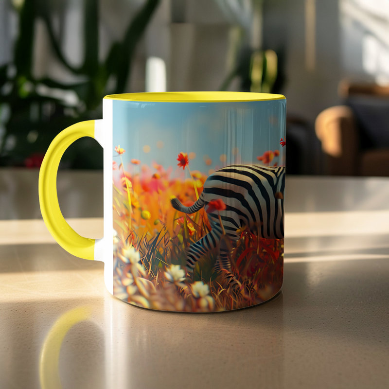 Handmade Ceramic Porcelain Coffee Mug Teacup and Saucer