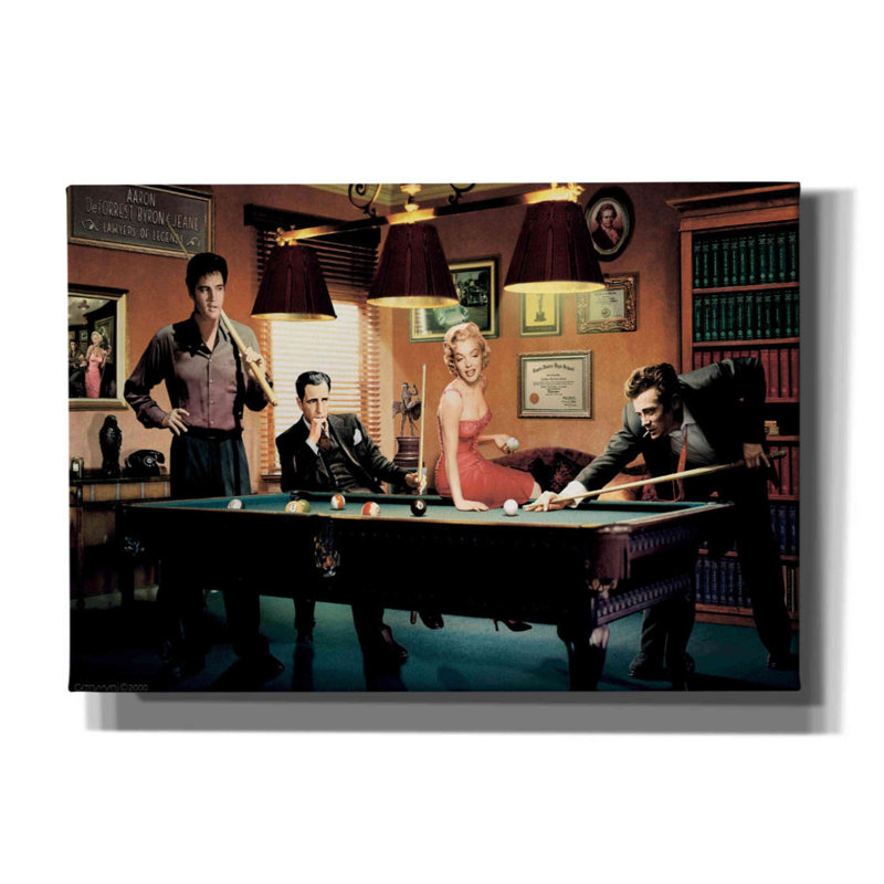 «Légal action» par Chris Consani, art mural sur toile, H 18 po x l 26 po x P 0,75 po
