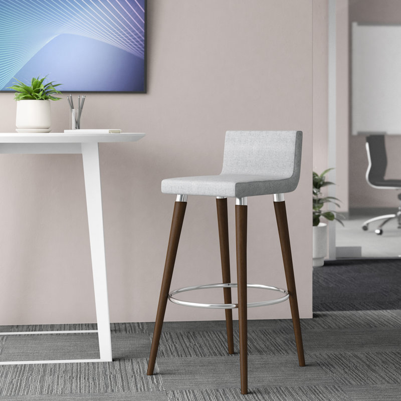 Tabouret de comptoir et de bar Gladwell, Argent, Comptoir