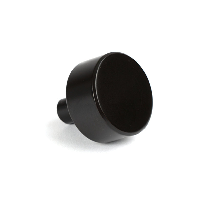 Round Knob, 3 cm, Aged Bronze