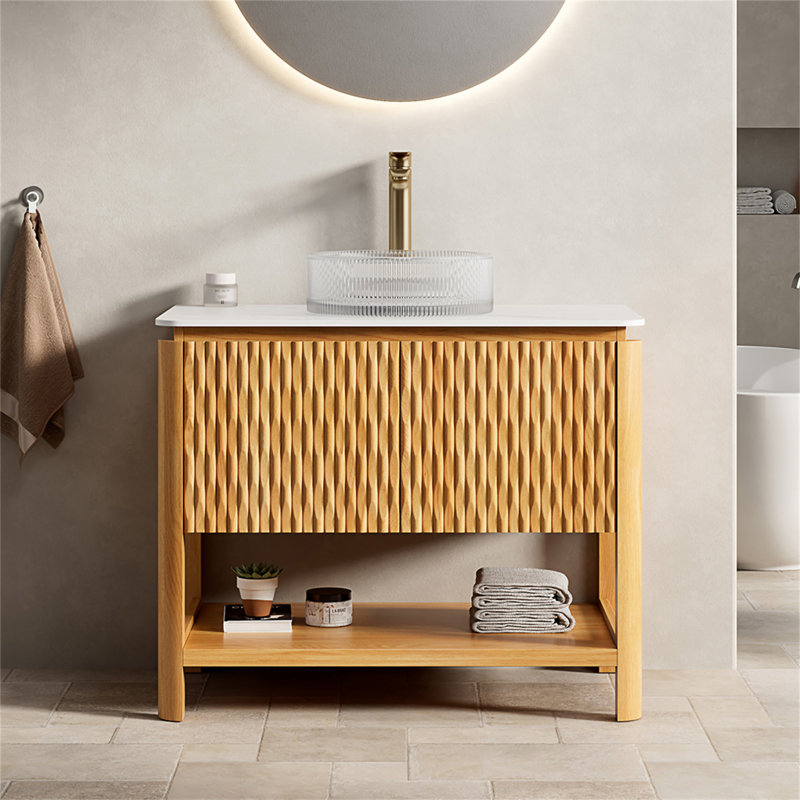 Freestanding Standard With Top, L 60 po