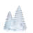 Chrismy Matte Ice White Plug-In LED Outdoor Table Lamp