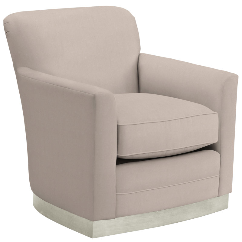 Michael Weiss 30.5"Paris Swivel Chair, Jiggles Fawn, Navajo