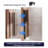  Free-folding Bathtub Tri-fold Tempered Glass Door - No Assembly Needed, Easy to Install-124845440