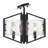 Fennville Glass Semi Flush Mount