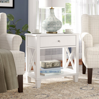 Flintridge Side Table with Storage