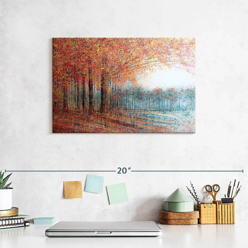 Avery The Red Trees, 8" H x 12" W