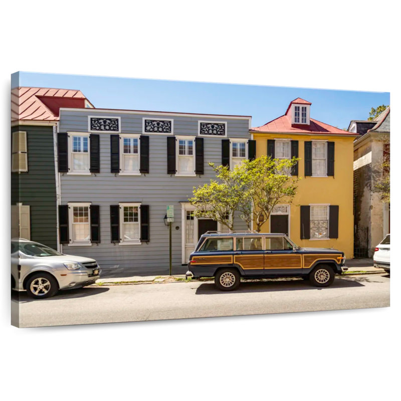 Rorry Houses In Charleston, 30" H x 45" W