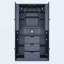 Armoire de cuisine autoportante, poste de travail de rangement haut avec 4 portes, 3 tiroirs, 6 tablettes de porte, tablettes amovibles et 6 porte-bouteilles-129435759