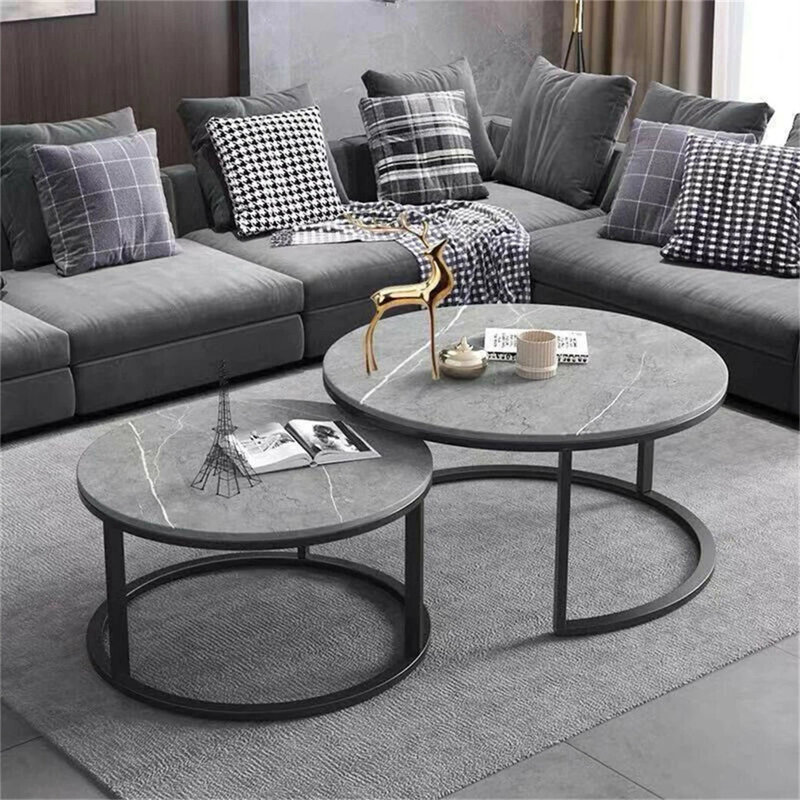 Stone Top Nesting Coffee Table