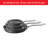 ZWILLING Motion Hard-Anodized 3-Piece Nonstick Fry Pan Set, Grey