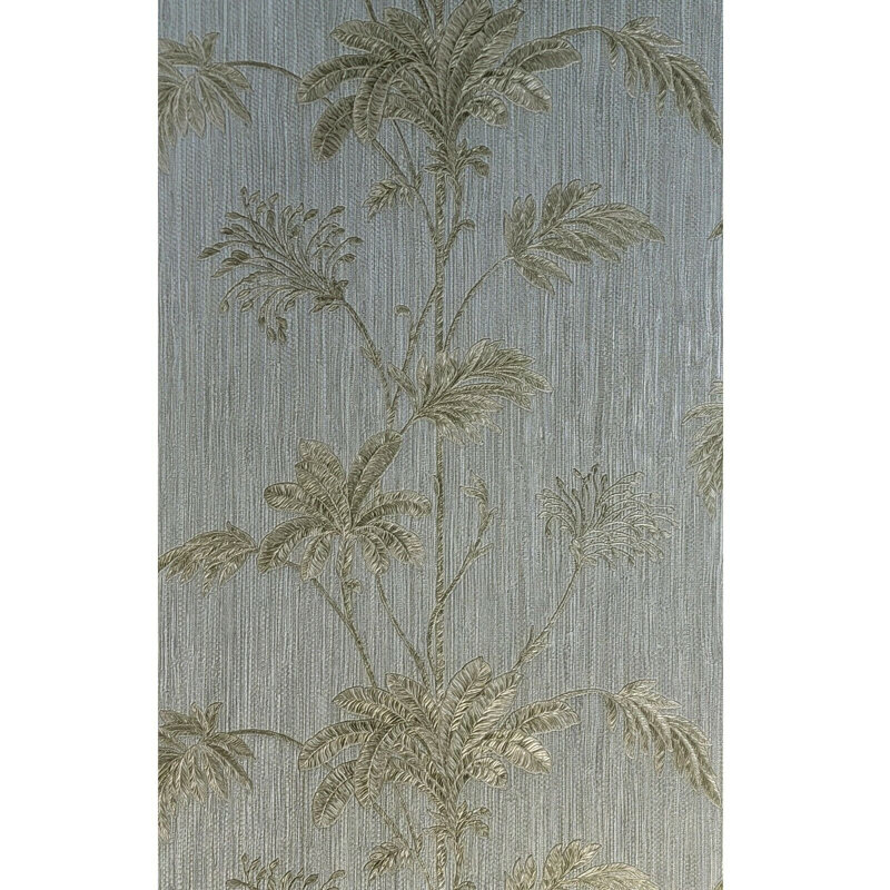 Papier peint à motif floral en similicuir Lieberum