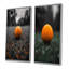 Ensemble de 2 balles de golf monochromes gris orange I-1789893336-1789893339-1789893329