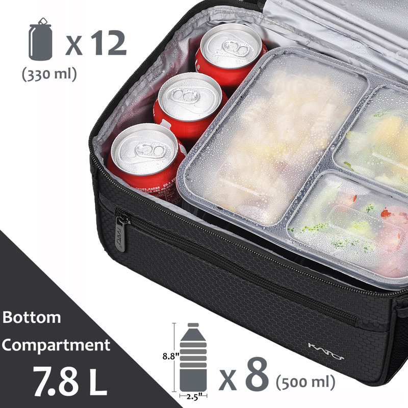 Sac à repas Tirrinia 13L / 20, Noir
