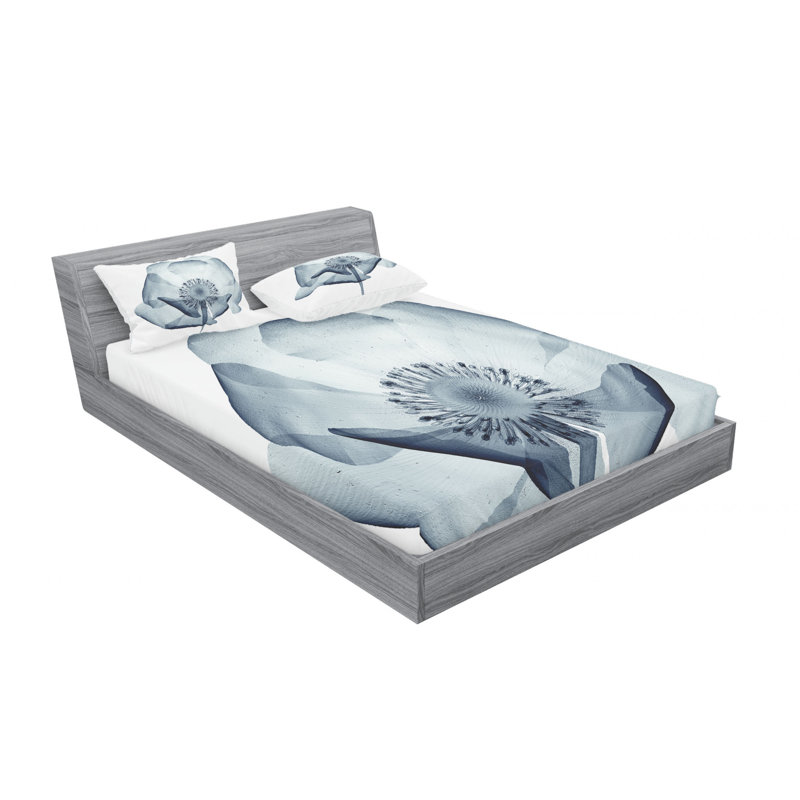 Microfiber Sheet Set, Full Sheet Set with Fitted Sheet