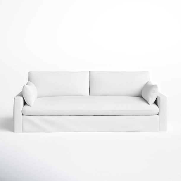 Wayfair Custom Upholstery™ Kian 94'' Slipcovered Sofa & Reviews | Wayfair