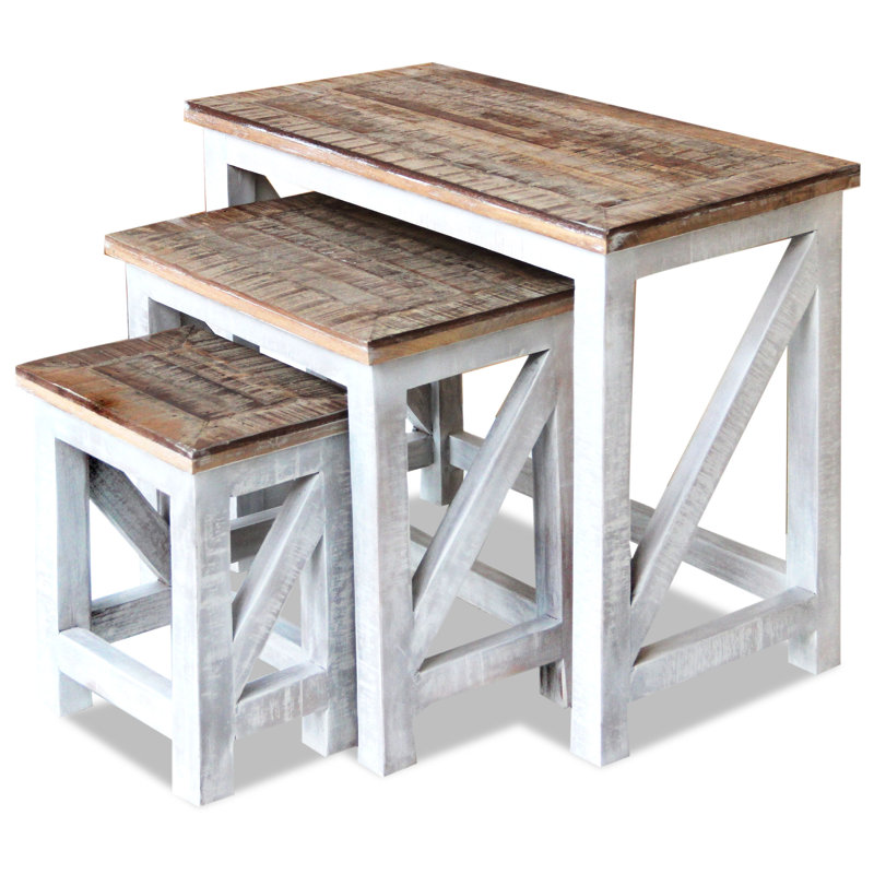 Solid Wood Nesting Tables