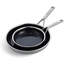 KitchenAid Multi-Ply Stainless Steel Ceramic Non-Stick 20cm & 28cm Frying Pan Set