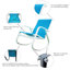 Chaise berçante d'extérieur en métal -94541194