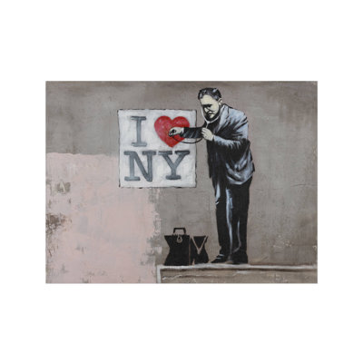 Banksy's Diagnosis 1 Piece Painting on Canvas