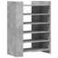 Shoe Cabinet 74.5X37.5X100 Cm Engineered Wood-673456753