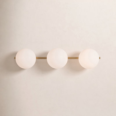 Vibi 3 Light Frosted Dimmable Vanity Light