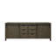 Meuble-lavabo double brun 84 po X P 22 po D-117980222