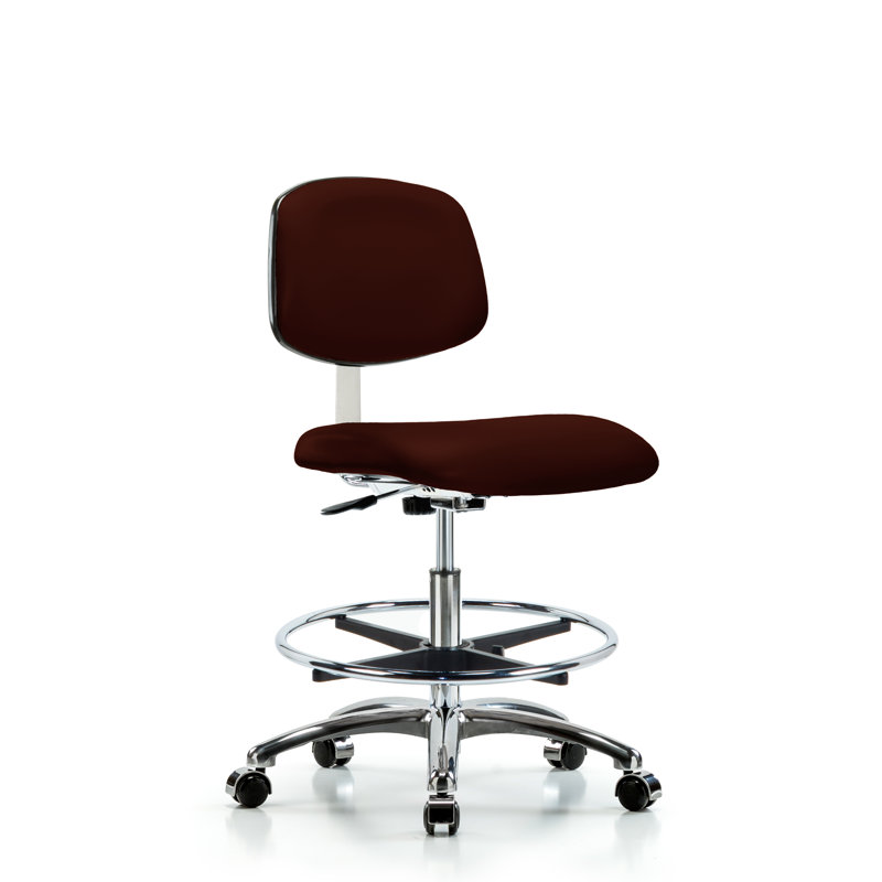 Chaise de dessin Yareli, Bourgogne, Roulettes