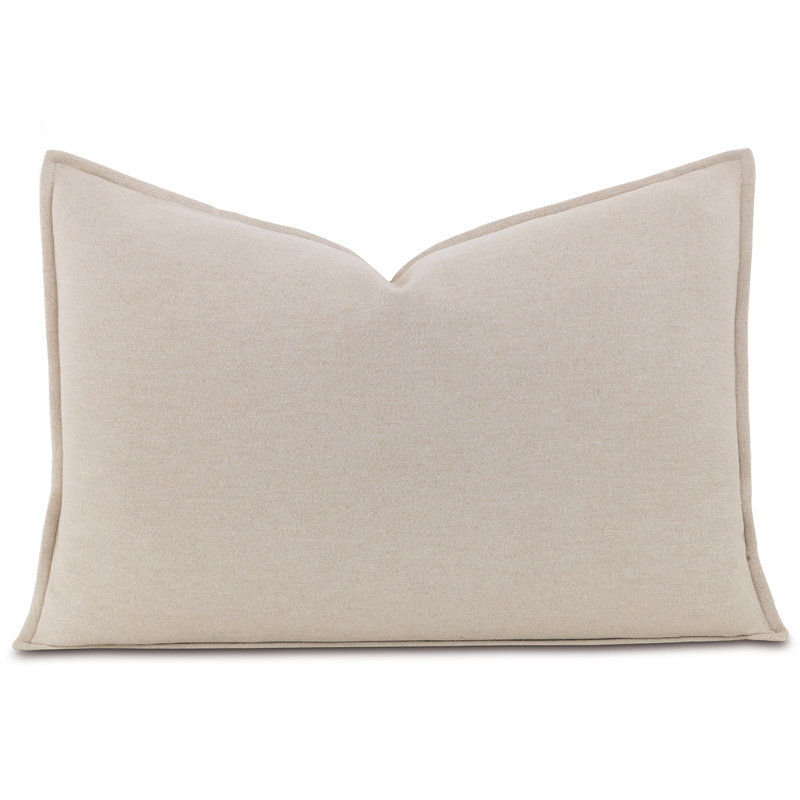 Brera Cotton Pillow Sham, Queen, Bisque
