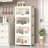 4 Tier Plastic Storage Bins With Lids 230QT, Stackable Storage Containers With Wheels, Folding Storage Boxes, Collapsible Storage Bins, Closet Organizers And Storage For Living Room,Office,Dorm