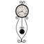 Decorative Quartz Wall Clocks Metal Pendulum Wall Clock