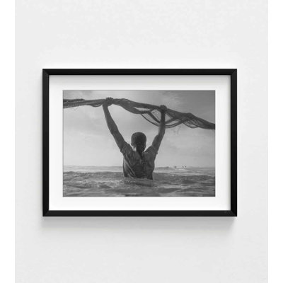 Art mural africain: reproduction exquise - options de cadre personnalisables