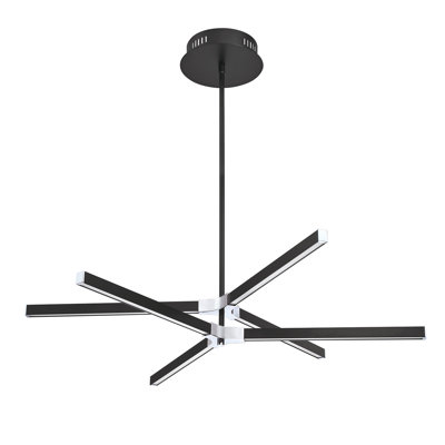 Luminaire suspendu à 6 lumières Zanobi