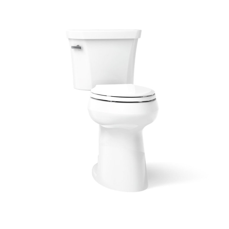 Highline™ 1.28 GPF (Water Efficient) Elongated Two-Piece Toilet with a High-Efficiency Flush (Seat Not Included)