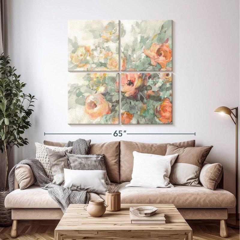 Avery Ode To Spring Sage, 45" H x 45" W