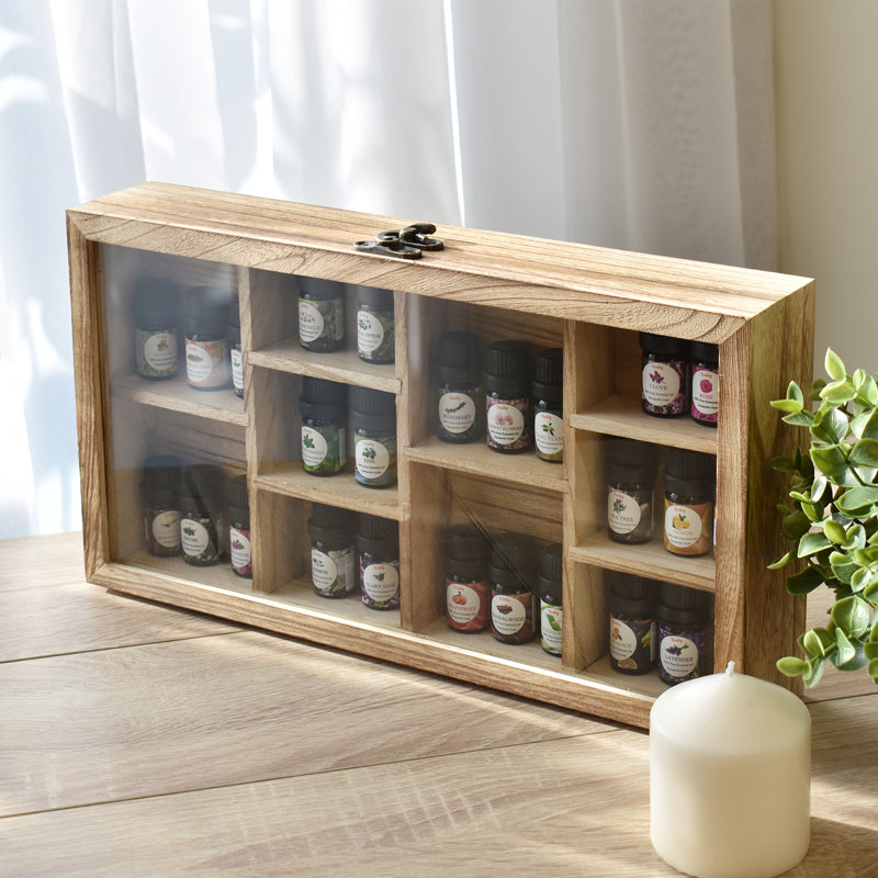 Arkema Solid Wood Cube Shelf