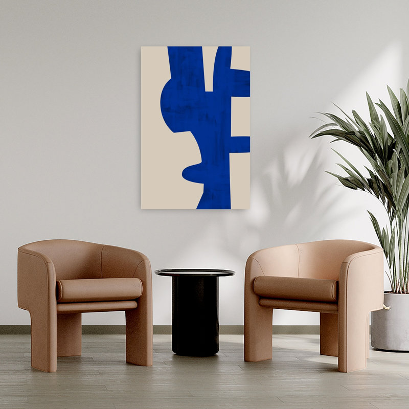 Art contemporain, art moderne abstrait, H 36 po x l 24 po