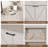 Farmhouse Shoe Storage Cabinet With 4 Flip Drawers, Shoe Rack Cabinet For Entryway, Hallway, Distressed White-1668416595