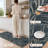 Tropical Leaf Non-Slip Washable Kitchen Mats