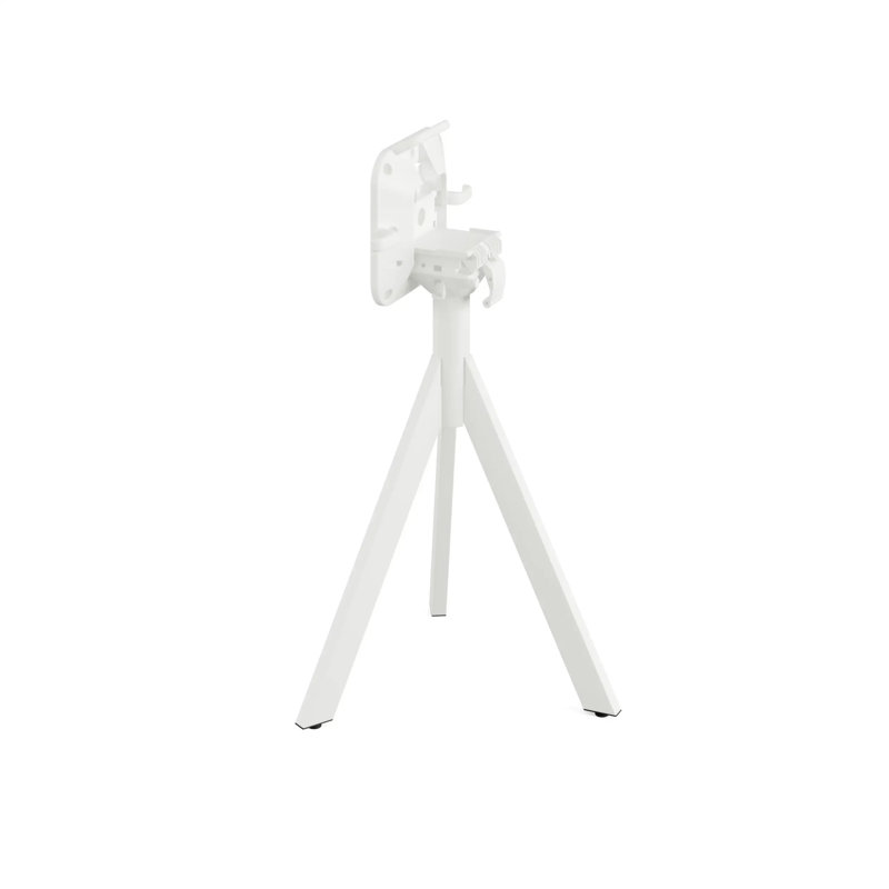 Flournoy Steel Outdoor Bistro Table, 72cm H x 40cm W x 40cm D, White