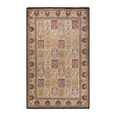 Classic One-of-a-Kind 5' 10" X 9' 7" Hand Knotted Area Rug
