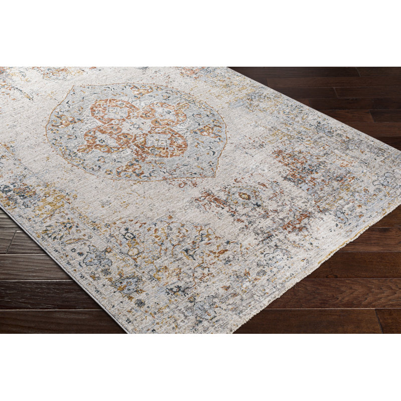 Diepreye Oriental Indoor Rug, Round 6'7"