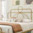 Metal Bed with Headboard and Footboard,No box Spring,Wooden Slat-721613092-721613088