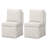 Upholstered Side Dining Chair With Storage Space