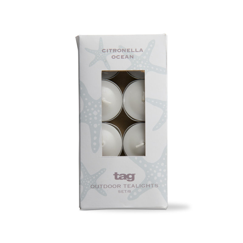 Citro Ocean Tealights Set/8