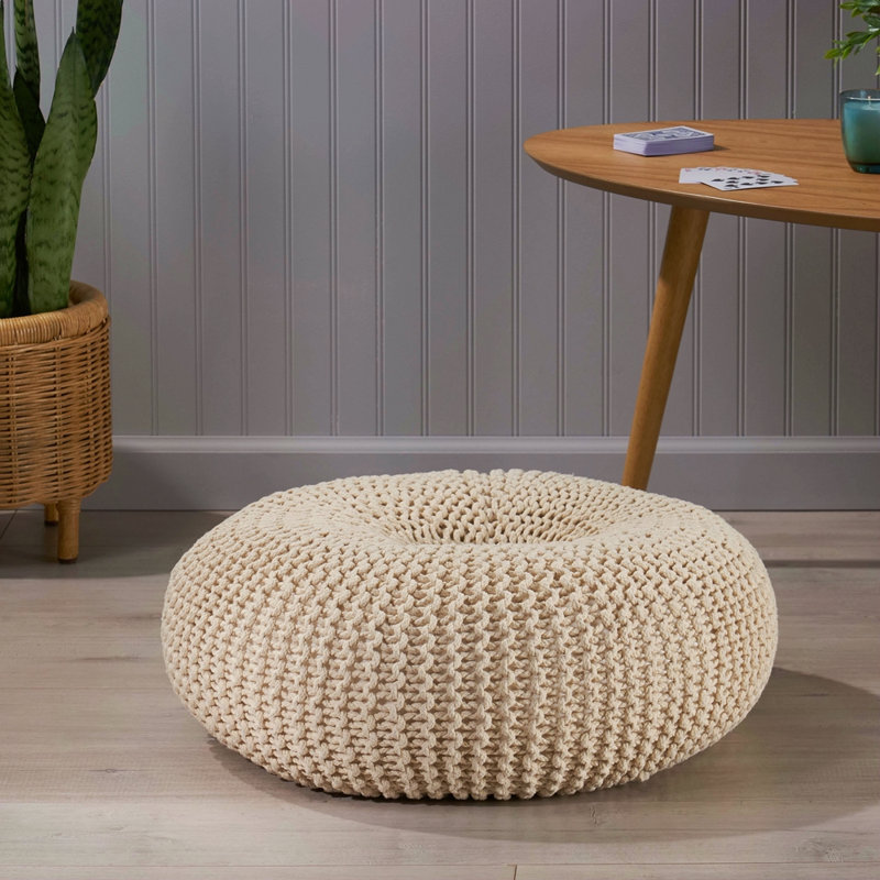 POUF TRICOTÉ